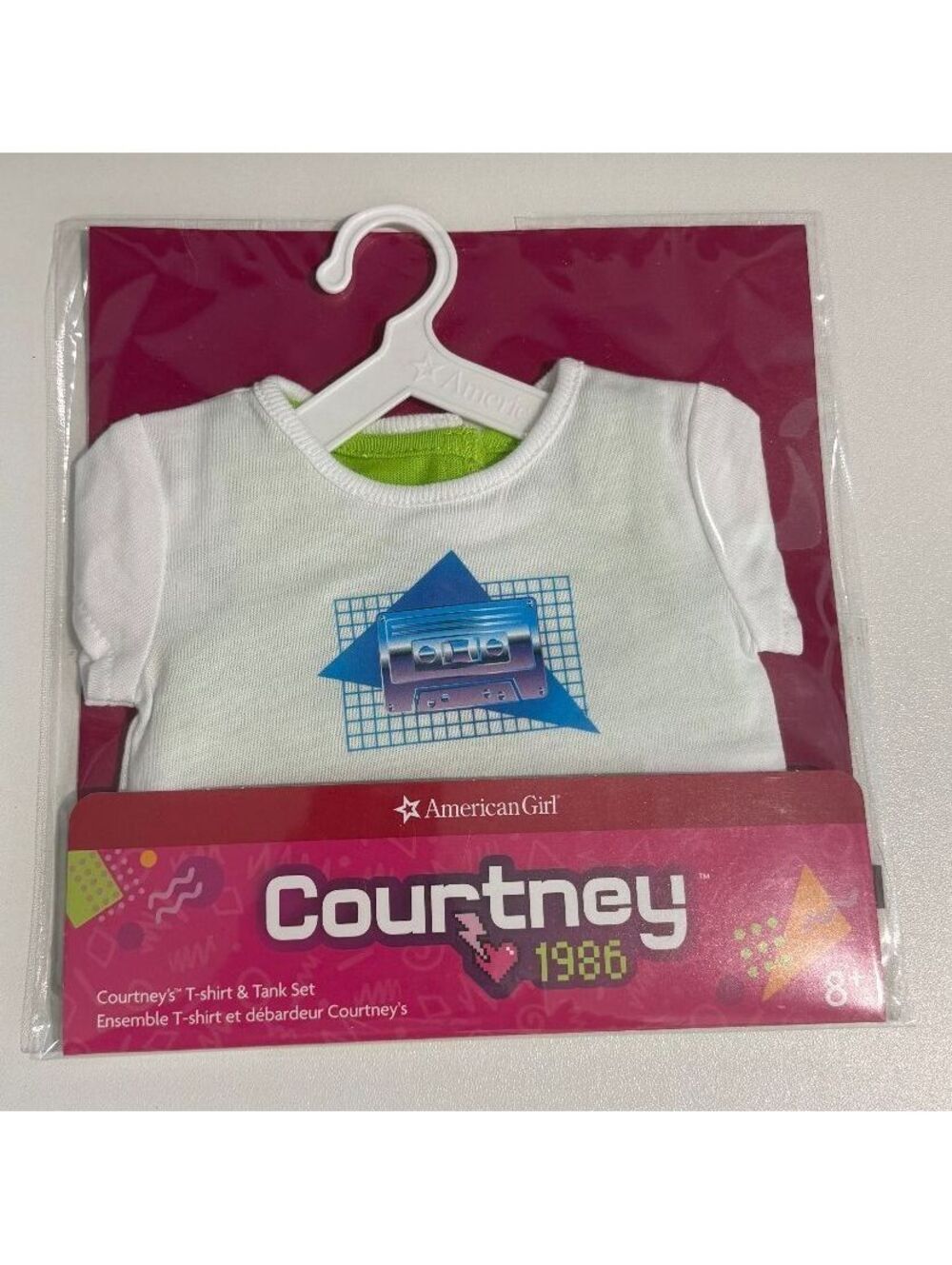 American Girl Courtney's T-Shirt & Tank Set